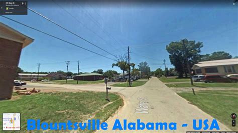 Blountsville Alabama Map - United States