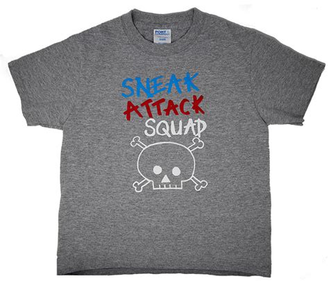 Official Sneak Attack Squad T-Shirt – The Extreme Toys Store