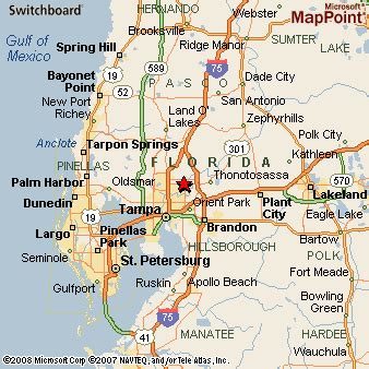 Where is Temple Terrace, Florida? see area map & more