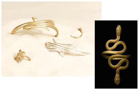 Egyptian Asps — Sara Golden Jewelry