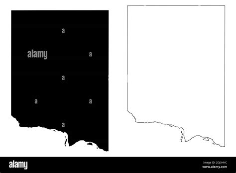Clay County, State of South Dakota (U.S. county, United States of America, USA, U.S., US) map ...