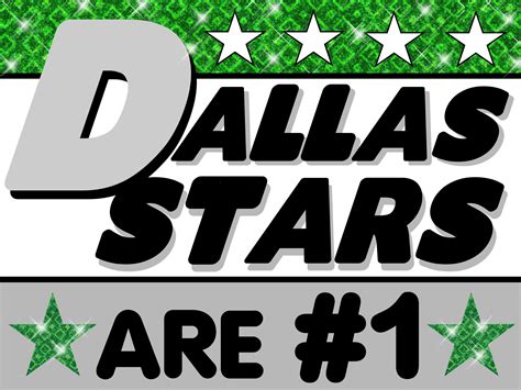 Dallas Stars Poster Idea | Dallas stars hockey, Dallas stars, Dallas sports