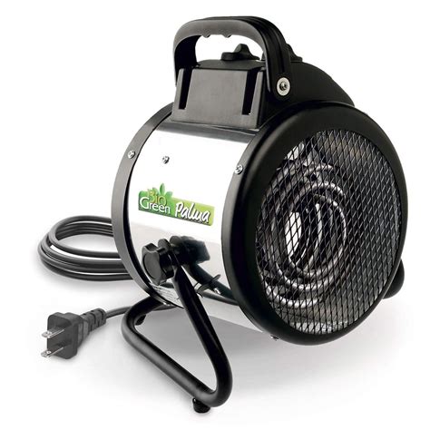 Palma Greenhouse Fan Heater 110 V, incl. manual Thermostat – BioGreen USA