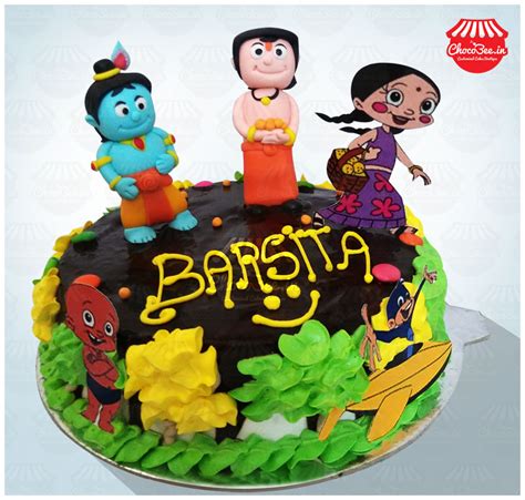 Chota Bheem Cake - chocobee