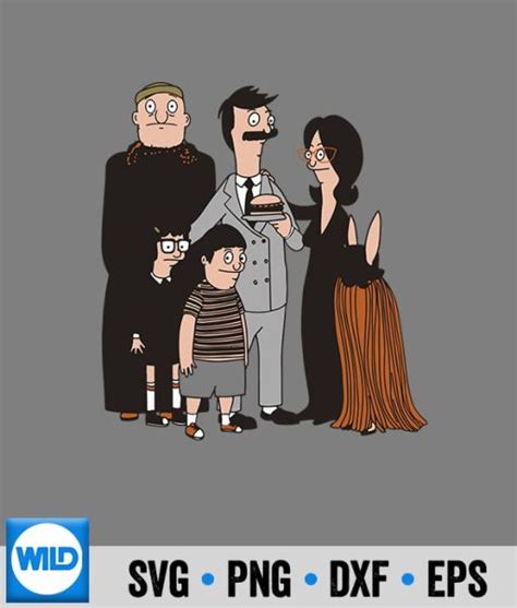 The Belcher Family SVG, The Belcher Family Vintage SVG - WildSvg