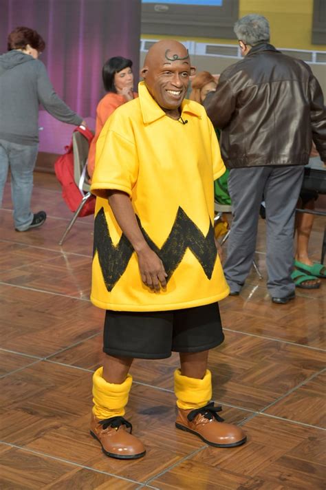 Al Roker as Charlie Brown | The Today Show Peanuts Halloween Costumes ...