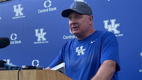 Watch: Mark Stoops Speaks to the Media Following Thursday's Practice ...