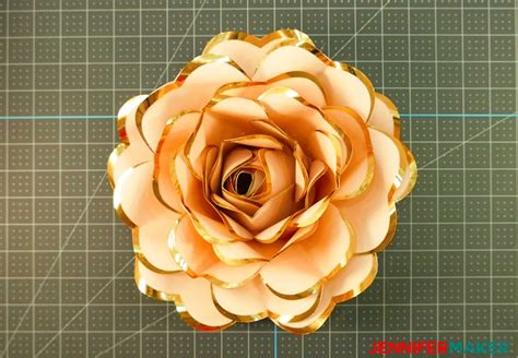 Jennifer Maker Paper Flowers Svg - SVG images Collections