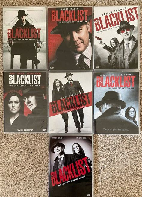 The Blacklist - Complete Series Season 1-7 - DVD: Amazon.co.uk: DVD & Blu-ray