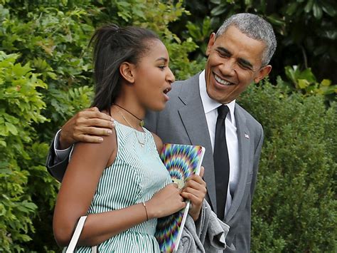 President Barack Obama Has Father-Daughter Weekend in NYC with Malia ...