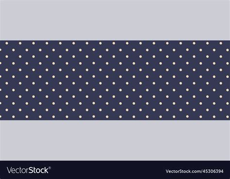 Black and white seamless polka dot pattern Vector Image