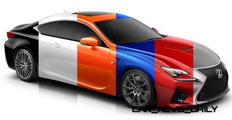 2015 Lexus RC F Colors