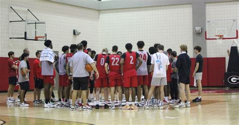 NOTES: Georgia Basketball holds first practice of 2023-24 season