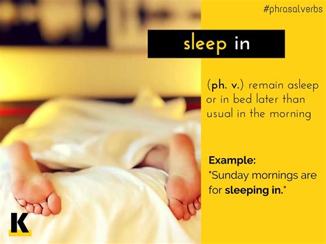 Phrasal Verbs with Sleep | KSE Academy®