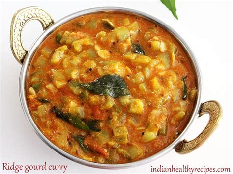 Ridge Gourd Recipe - Swasthi's Recipes