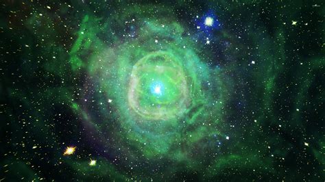 Green nebula wallpaper - Space wallpapers - #22094