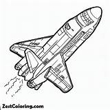 NASA Discovery Space Shuttle Coloring Page  For Kids – Smart sketch template