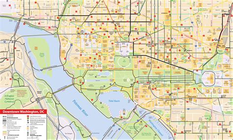 Printable National Mall Map - Customize and Print