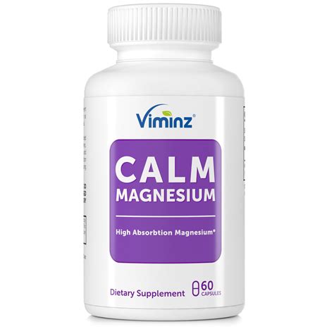 CALM MAGNESIUM - High Absorption Magnesium - 60 Capsules - Walmart.com