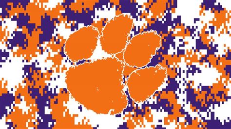 Clemson Tiger Paw Wallpaper - WallpaperSafari