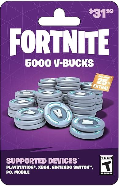 Amazon.com: Fornite V-Bucks Gift Card $31.99: Gift Cards