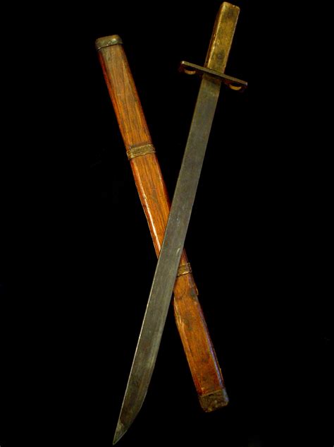 RARE WW2 Japanese Army POLE BAYONET/Old Samurai Sword Collection/Knife/Jinsen | St Croix Blades