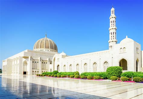 Grand Mosque in Muscat Photograph by Alexey Stiop