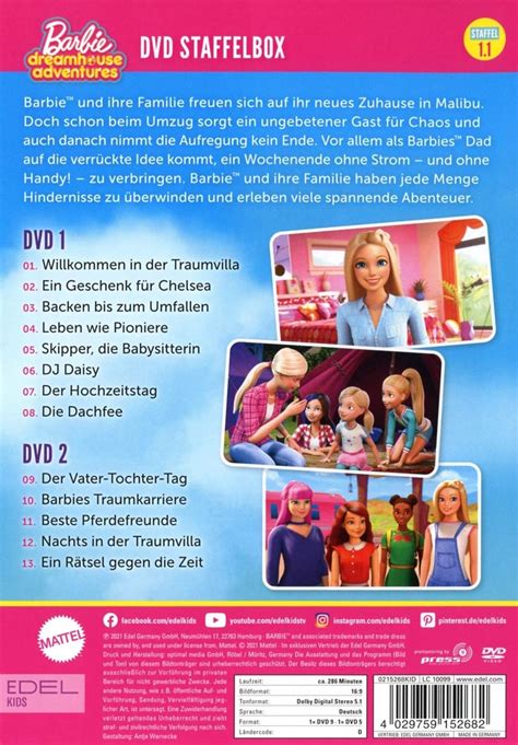 Barbie Dreamhouse Adventures DVD (DE) - Barbie Movies Photo (43812360 ...