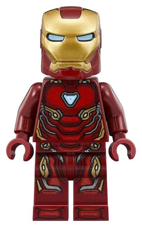 NEW LEGO IRON MAN 76108 MINIFIG infinity war tony stark SUPER HEROES ...