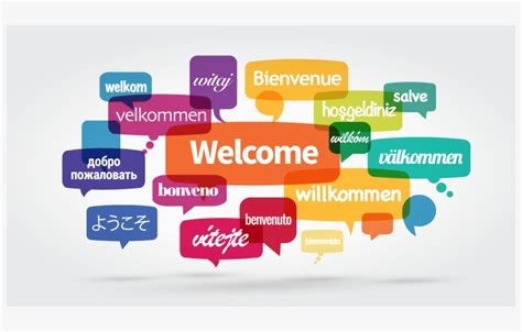 The Word Welcome In Different Languages - Bienvenidos Welcome Bienvenue Png PNG Image ...