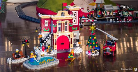 Lego Creator Winter Village Fire Station The lego creator expert winter village fire station ...