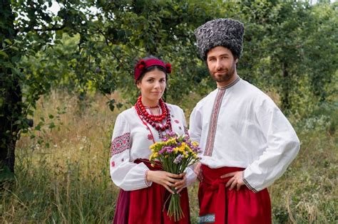 Premium Photo | Young adults wearing folk dance costume