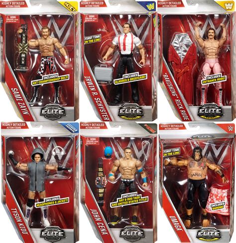 WWE Elite 40 - Complete Set of 6 Toy Wrestling Action Figures