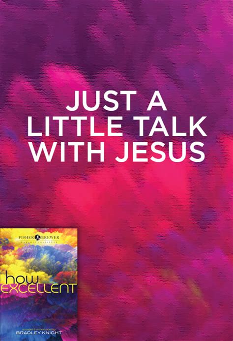 Prism Music | Just a Little Talk With Jesus