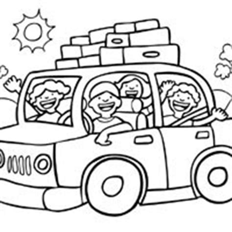 Road Trip » Coloring Pages » Surfnetkids