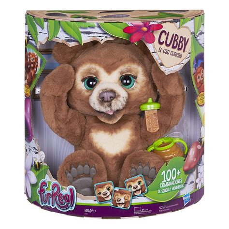 Peluche Interactivo Cubby El Oso Curioso FurReal