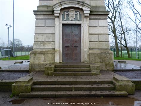 Blackpool And Lancashire Notes: Blackpool: Stanley Park Cocker Clock Memorial Tower