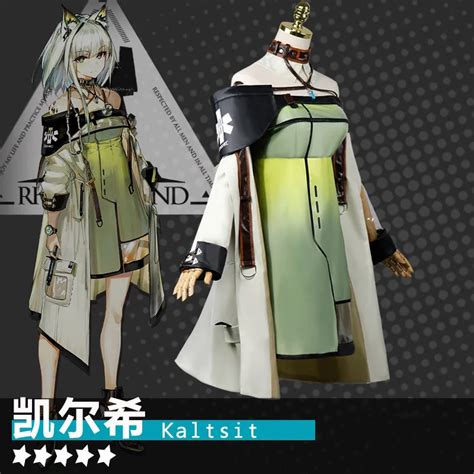 Game Arknights Cosplay Costumes Kaltsit Cosplay Costume Anime Comic ...