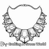 Necklace Coloring Pages  Free & Printable sketch template