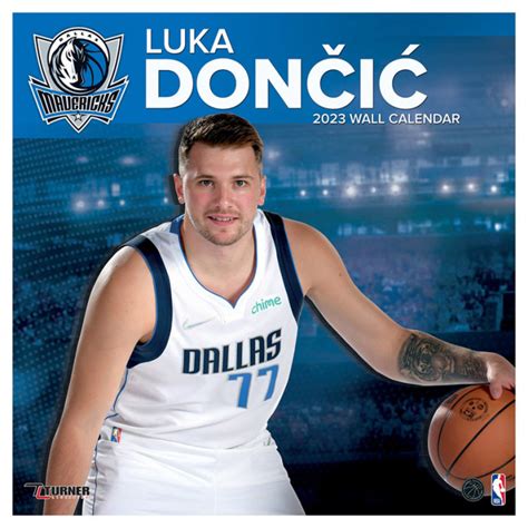 Luka Dončić 77 Dallas Mavericks kalendar 2023