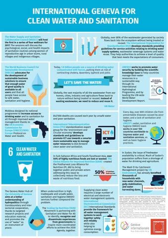 Infographics - SDG 6 by Perception Change Project (PCP) - Issuu