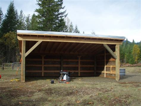 small cow shed | Loafing Shed | Pinterest | Sheds, Shed Plans and Cow