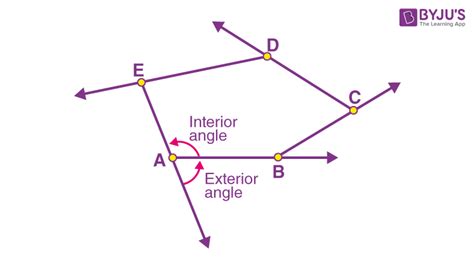 Angles in a Pentagon (Interior, Exterior and Central Angle)