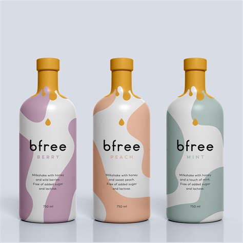 bfree Milkshake Packaging - World Brand Design Society