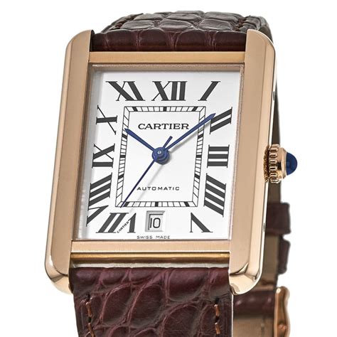 Cartier Tank Solo Automatic Men's Watch W5200026 | WatchMaxx.com