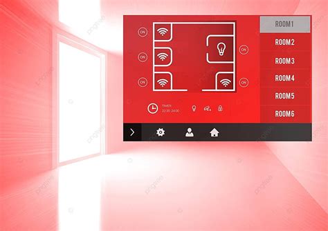 Home Automation System App Interface Photo Background And Picture For Free Download - Pngtree