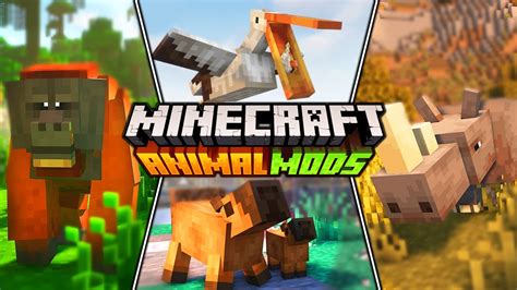 20+ TOP Animal Mods For Minecraft 1.12 - 1.20.1+ (Part 2) Forge & Fabric - YouTube