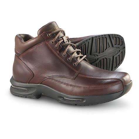 Men's Rockport® Waterproof Marzano Torsion™ Boots, Brown - 155870, Casual Shoes at Sportsman's Guide