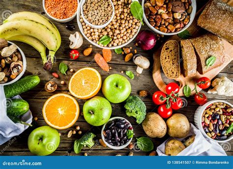 Good Carbohydrate Fiber Rich Food Stock Image - Image of fresh, energy: 138541507