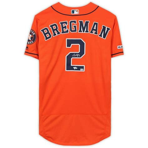 Alex Bregman Signed Houston Astros Jersey (Fanatics Hologram ...